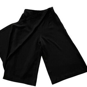 Pinkyotto Culotte Wide Leg Cropped Pants Crossover Faux Wrap Skirt Size XS